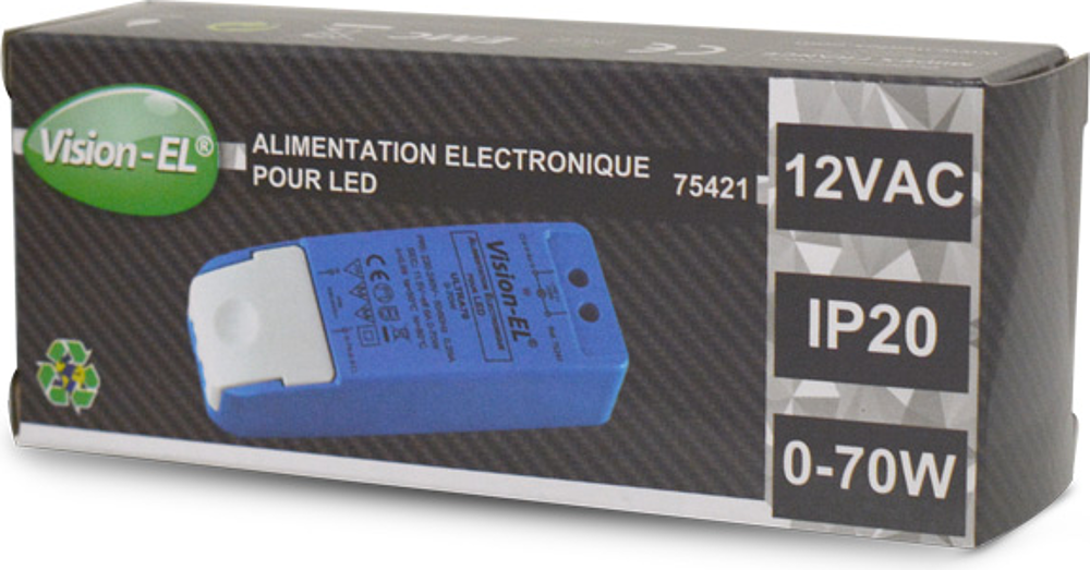ALIM 11.5V ELECTR 0-70W IP20